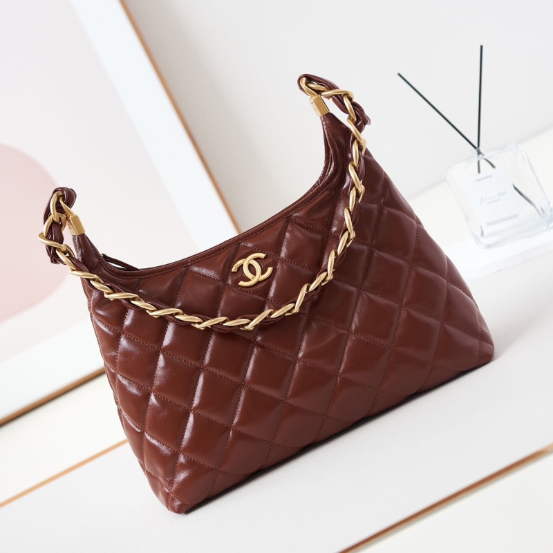 Ch*el top handle bags